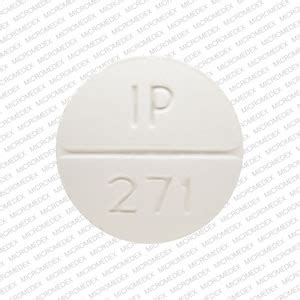 Our pill identifier helps you verify. . Ip 271 round pill